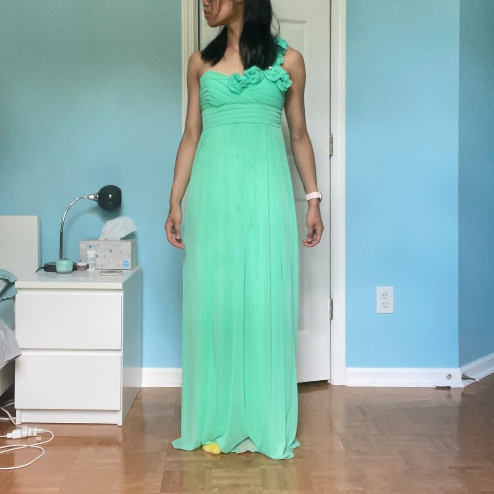 Way-In Seafoam Green Prom Dress